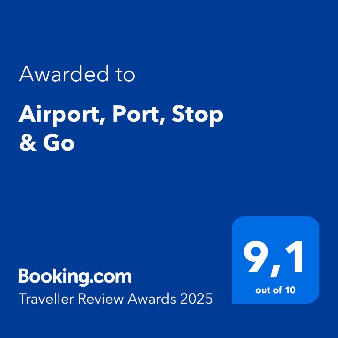 Airport, Port, Stop & Go 아르테미다 외부 사진